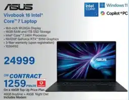 Incredible Connection ASUS Vivobook 16 Intel Core 7 Laptop offer