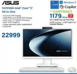 Incredible Connection ASUS V470VAK Intel Core i7 All-in-One offer