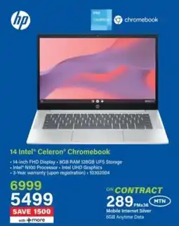 Incredible Connection HP 14 Intel Celeron Chromebook offer