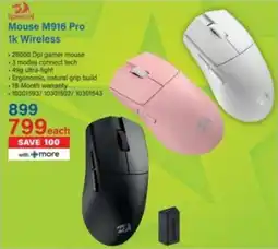 Incredible Connection REDRAGON Mouse M916 Pro offer