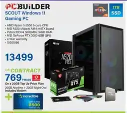 Incredible Connection PC Builder Scout Windows 11 Gaming PC offer