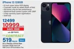 Incredible Connection iPhone 13 128GB offer