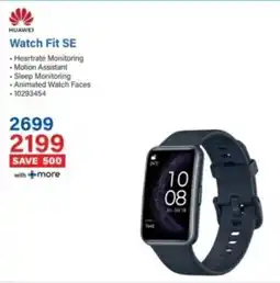 Incredible Connection HUAWEI Watch Fit SE offer
