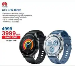 Incredible Connection HUAWEI GT5 GPS 46mm offer