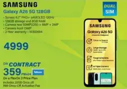 Incredible Connection SAMSUNG Galaxy A26 5G 128GB offer