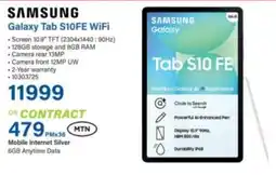 Incredible Connection SAMSUNG Galaxy Tab S10FE WiFi offer