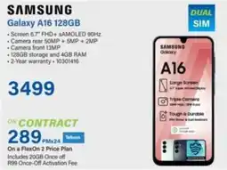 Incredible Connection SAMSUNG Galaxy A16 128GB offer