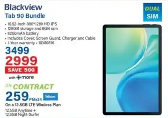 Incredible Connection Blackview Tab 90 Bundle offer