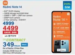 Incredible Connection Redmi Note 14 offer