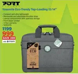 Incredible Connection Port Yosemite Eco-Trendy Top-Loading 13/14" offer