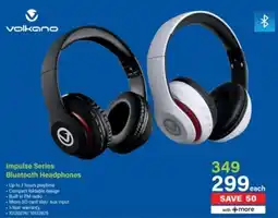 Incredible Connection Volkano Impulse Series Bluetooth Headphones offer