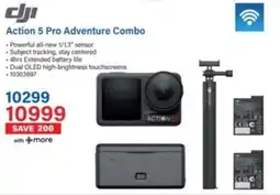 Incredible Connection Dji Action 5 Pro Adventure Combo offer
