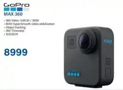 Incredible Connection GoPro Max 360 offer