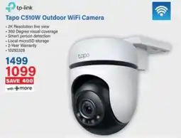 Incredible Connection Tp-link Tapo C510W Outdoor WiFi Camera offer