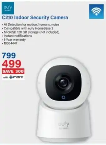 Incredible Connection Cufy C210 Indoor Security Camera offer