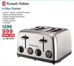 Incredible Connection Russell Hobbs 4-Slice Toaster offer