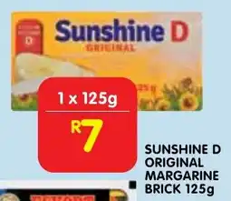 Shoprite Sunshine d original margarine brick offer