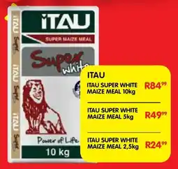 Shoprite Itau super white maize meal offer