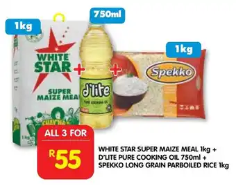 Shoprite All 3 for R55 offer