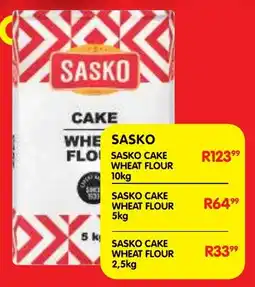 Shoprite Sasko cake wheat flour offer