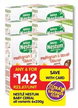 Shoprite Nestlé nestum baby cereal all variants offer