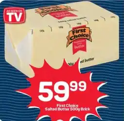 Pick n Pay First Choice Salted Butter Brick offer