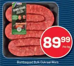 Pick n Pay Bombsquad Bulk Oukraal Wors offer