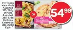 Pick n Pay PnP Ready Made Meals Assorted or Pizza Assorted offer