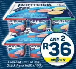 Pick n Pay Parmalat Low Fat Dairy Snack Assorted offer