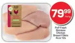 Pick n Pay PnP Fresh Skinless Chicken Breast Fillets offer
