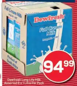 Pick n Pay Dewfresh Long Life Milk Assorted offer