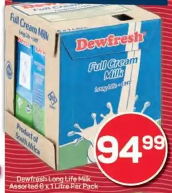 Pick n Pay Dewfresh Long Life Milk Assorted offer