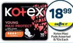 Pick n Pay Kotex Maxi Pads Assorted offer