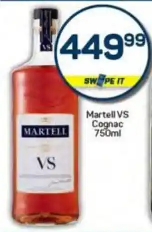 Pick n Pay Martell VS Cognac offer
