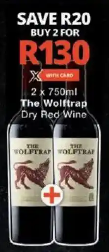 Checkers The Wolftrap Dry Red Wine offer