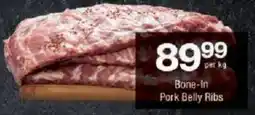 Checkers Bone-In Pork Belly Ribs offer