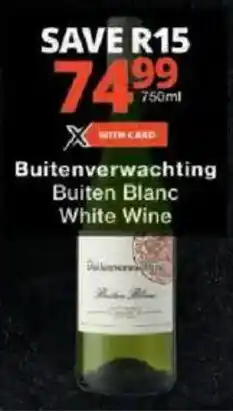 Checkers Buitenverwachting Buiten Blanc White Wine offer