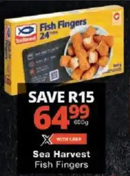 Checkers Sea Harvest Fish Fingers offer