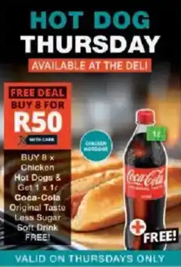 Checkers Chicken Hot Dogs offer