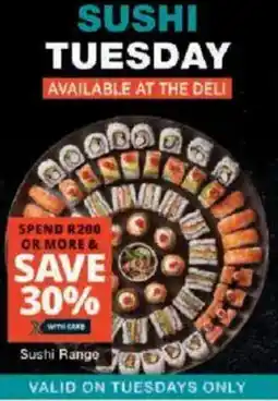 Checkers Sushi Range offer