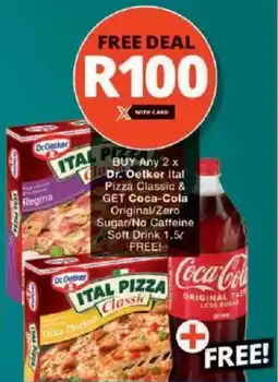 Checkers Dr. Oetker Ital Pizza Classic offer