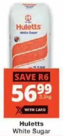 Checkers Huletts White Sugar offer