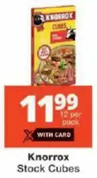 Checkers Knorrox Stock Cubes offer