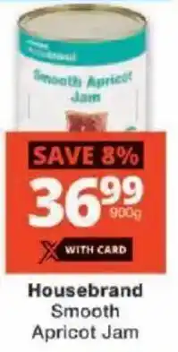 Checkers Housebrand Smooth Apricot Jam offer