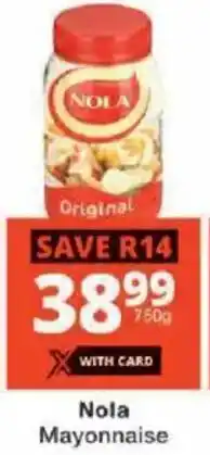 Checkers Nola Mayonnaise offer