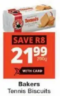 Checkers Bakers Tennis Biscuits offer