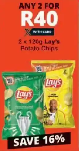 Checkers Lay's Potato Chips offer