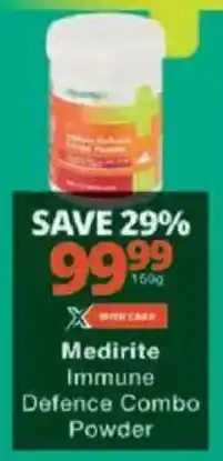 Checkers Medirite Immune Defence Combo Powder offer