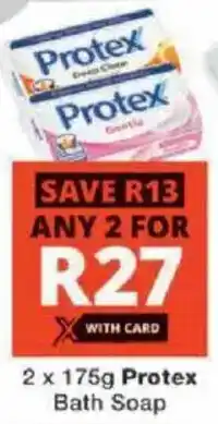 Checkers Protex Bath Soap offer