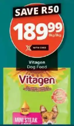 Checkers Vitagen Dog Food offer